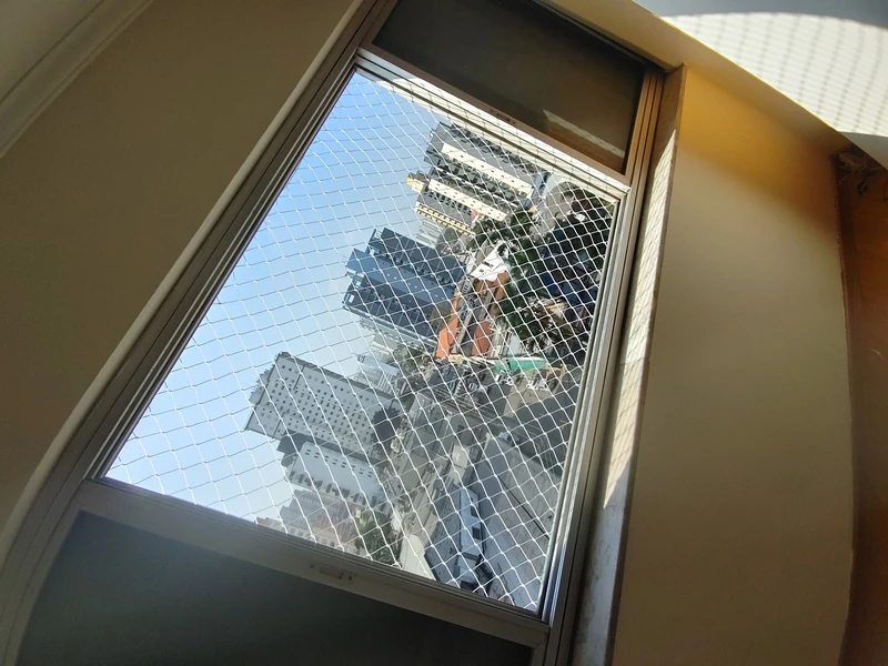 Instalação de rede de proteção para gatos no Morumbi