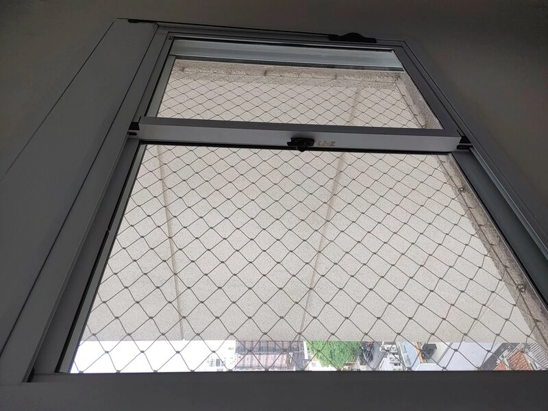 Rede de proteção para gato no Morumbi